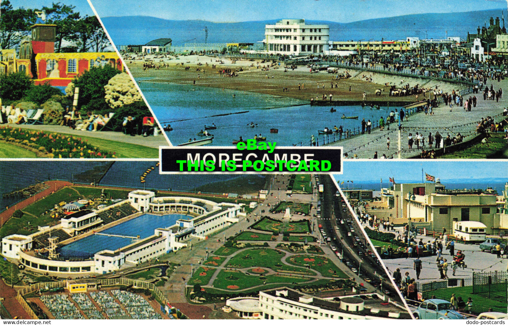R573402 Morecambe. Color Gloss View Series. Bamforth. 1979. Multi View - Monde
