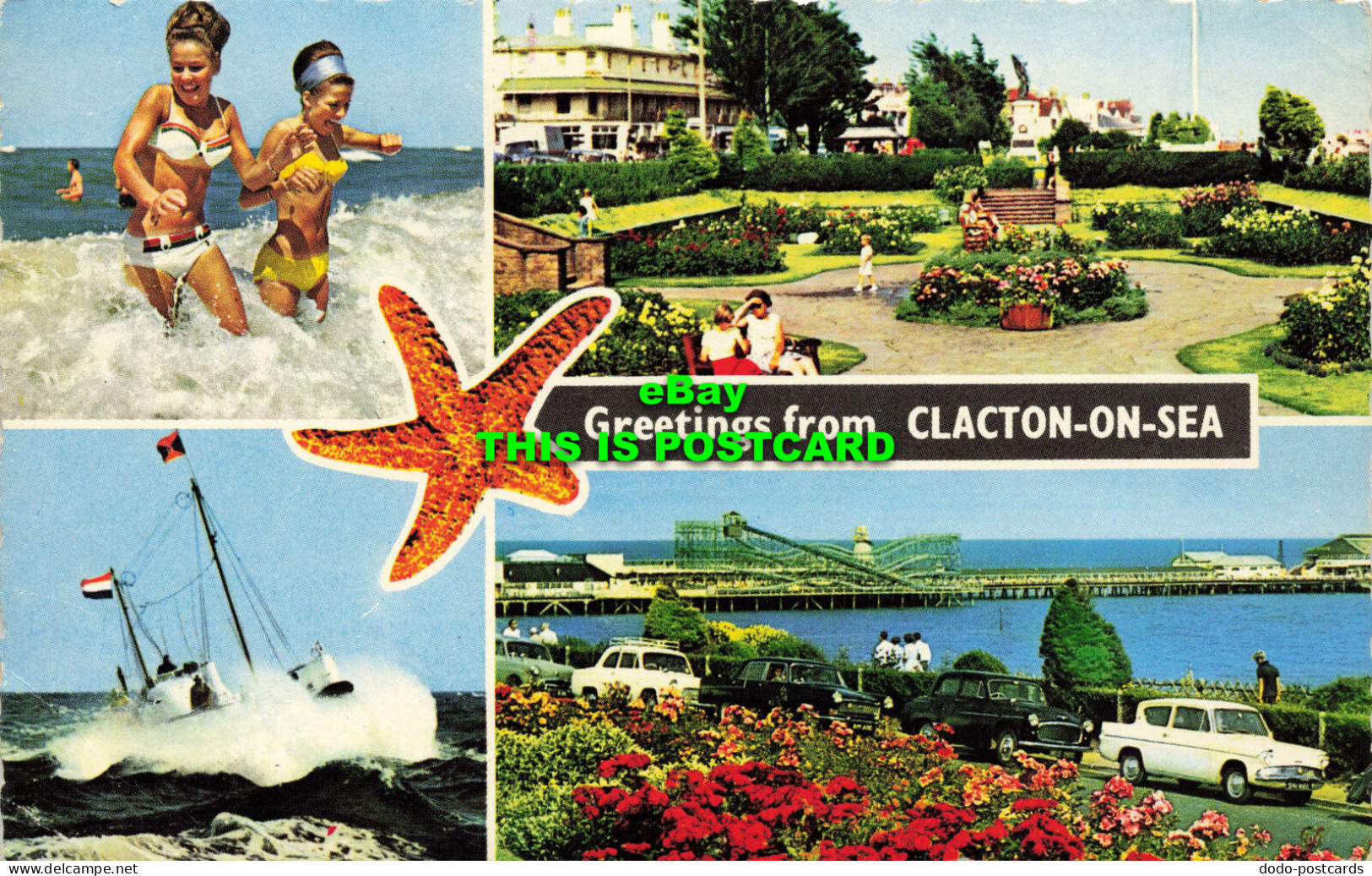 R573403 Greetings From Clacton On Sea. D. Constance Limited. Vita Nova. 1971. Mu - Monde