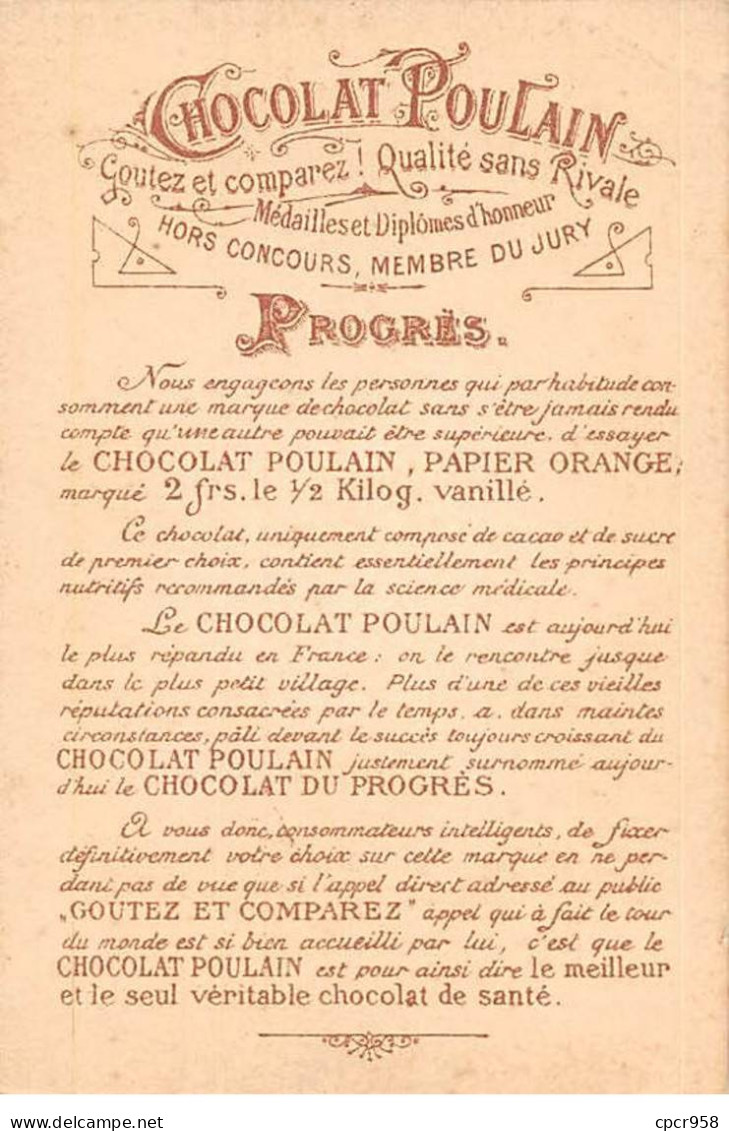 Chromos.AM15069.6x9 Cm Environ.Poulain.Guerre Russo-japonaise.Bataille De Schipka.Général Fock Repousse Les Japonais - Poulain