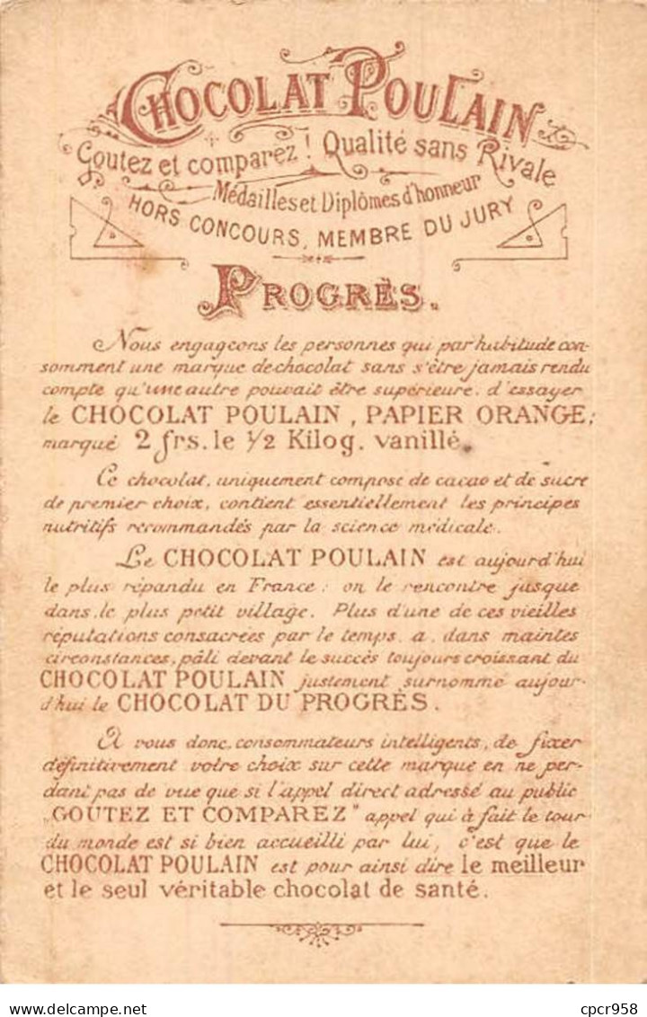 Chromos.AM15065.6x9 Cm Environ.Poulain.Guerre Russo-japonaise.Bataille Navale Baie De Port-Arthur - Poulain