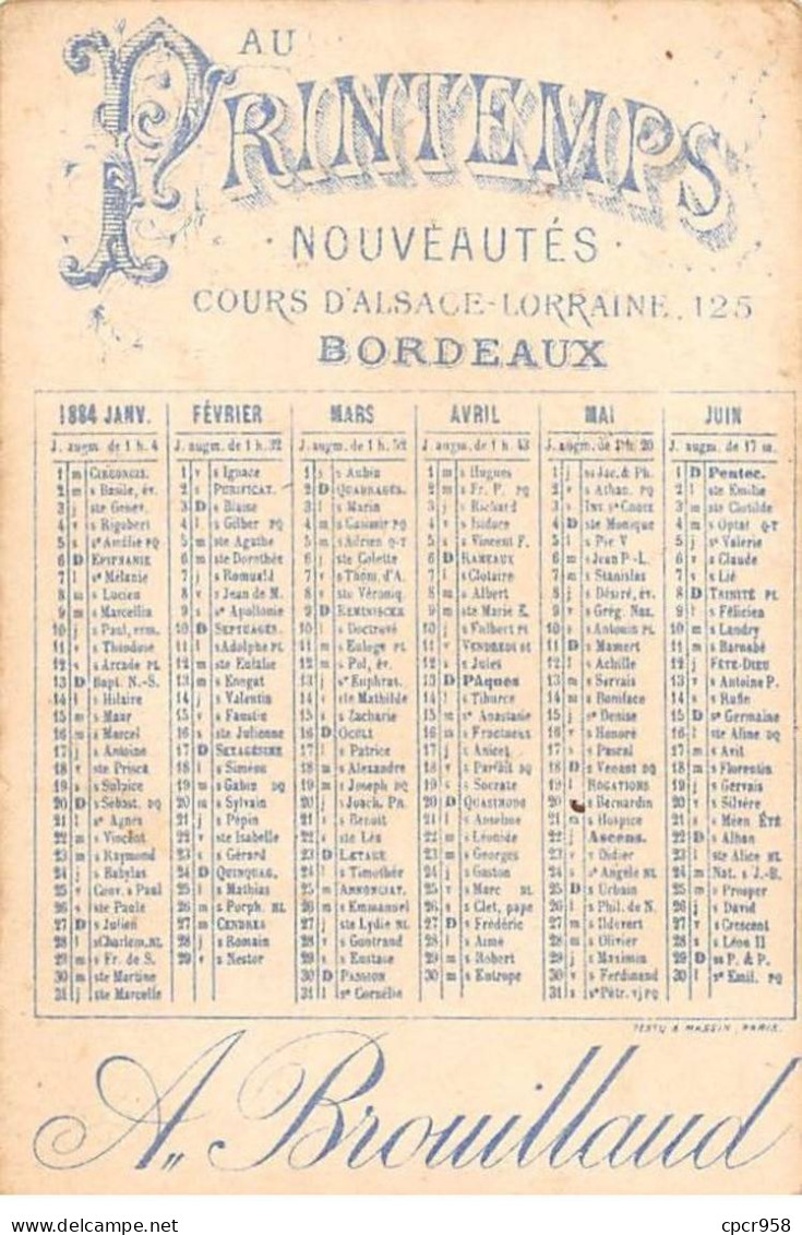 Chromos.AM15049.6x9 Cm Environ.Maison Du Printemps.Le Homard Et La Bigorne - Otros & Sin Clasificación