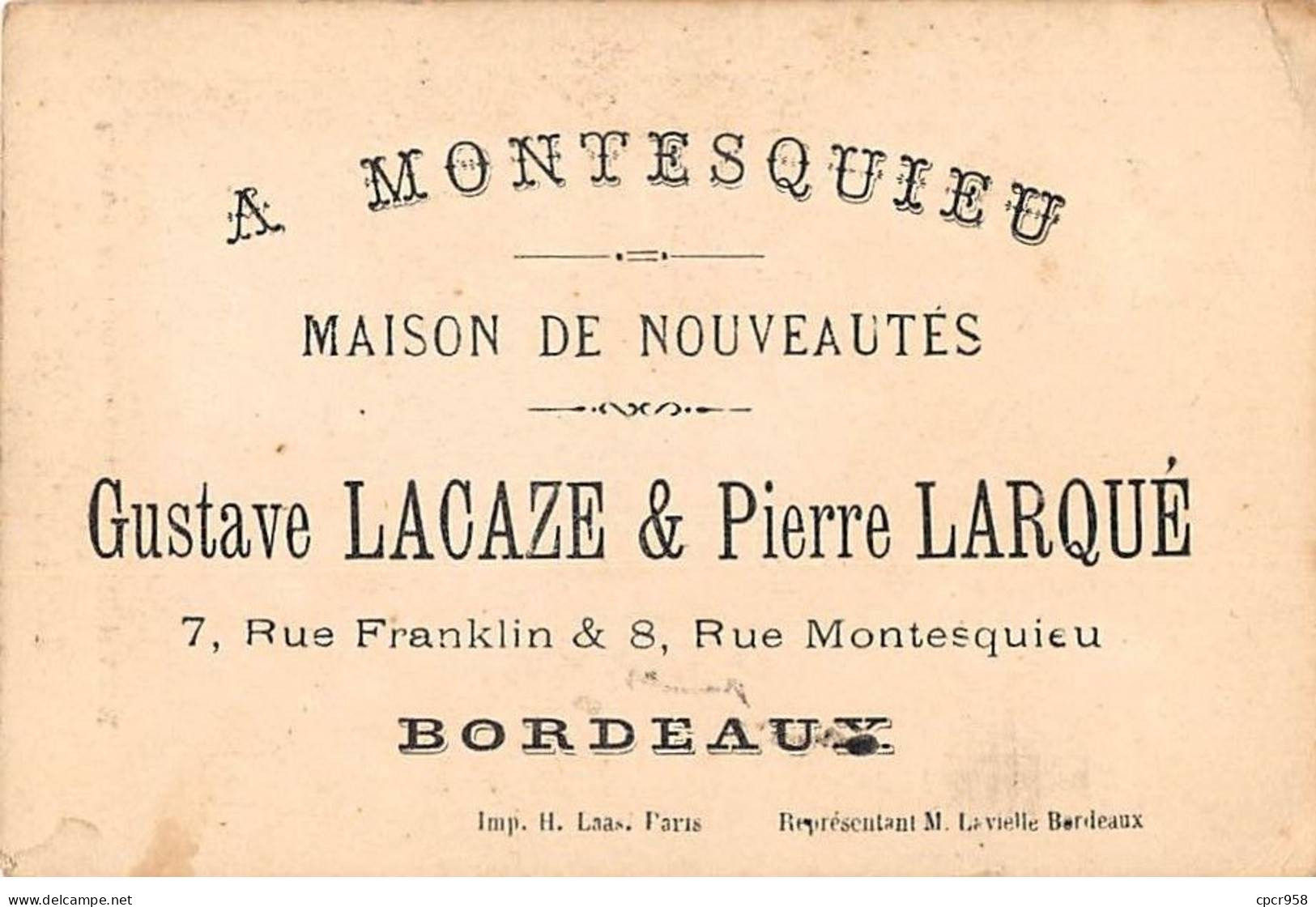 Chromos.AM15020.6x9 Cm Environ.A Montesquieu.Chant Impérial Russe - Sonstige & Ohne Zuordnung