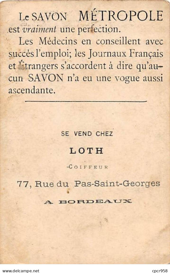 Chromos.AM14977.6x9 Cm Environ.Le Savon Métropole.Italie.Ecussons.Médailles - Sonstige & Ohne Zuordnung