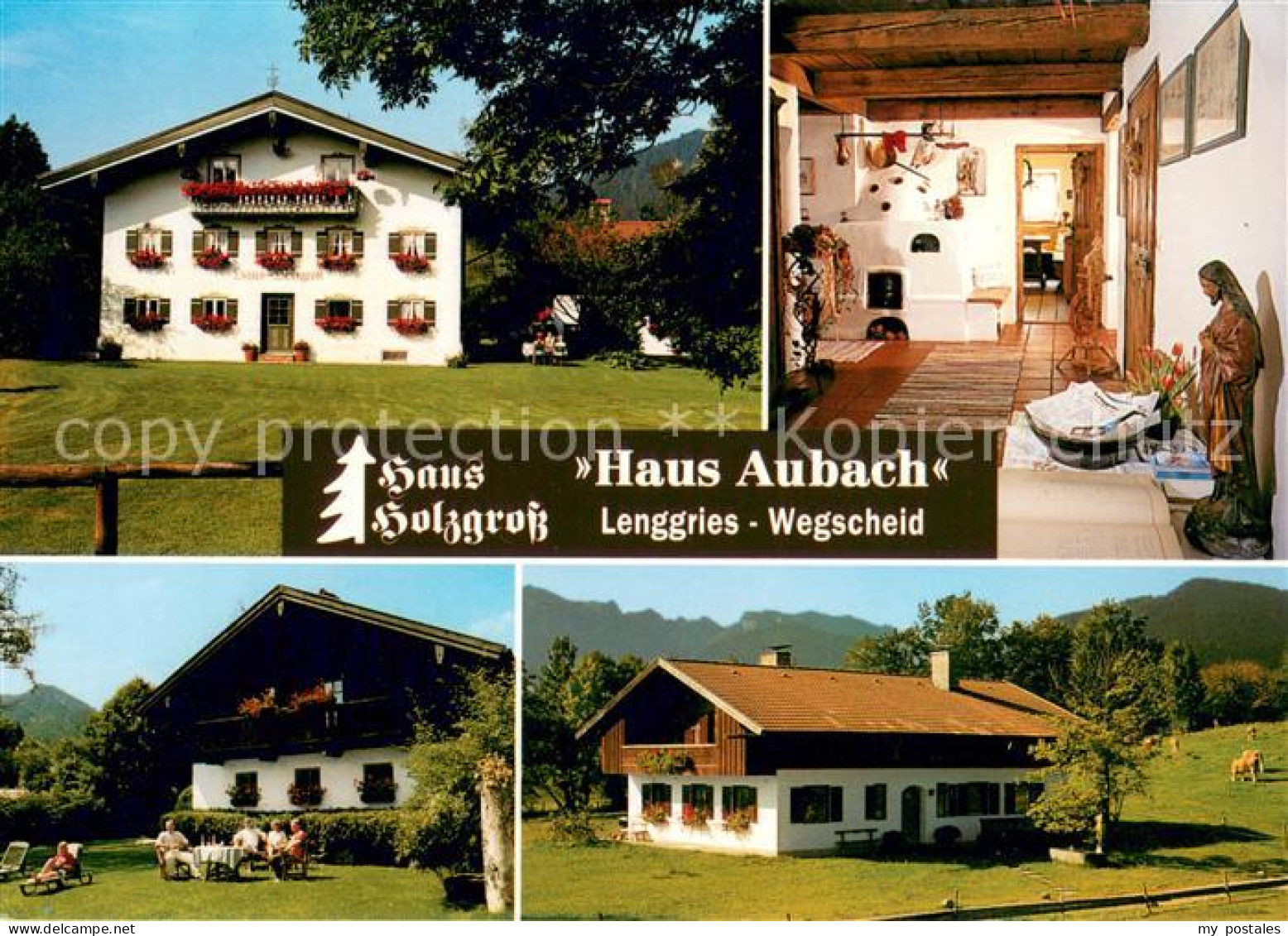 73651675 Wegscheid Lenggries Gaestehaus Holzgross Ferienhaus Aubach Bayerische A - Lenggries