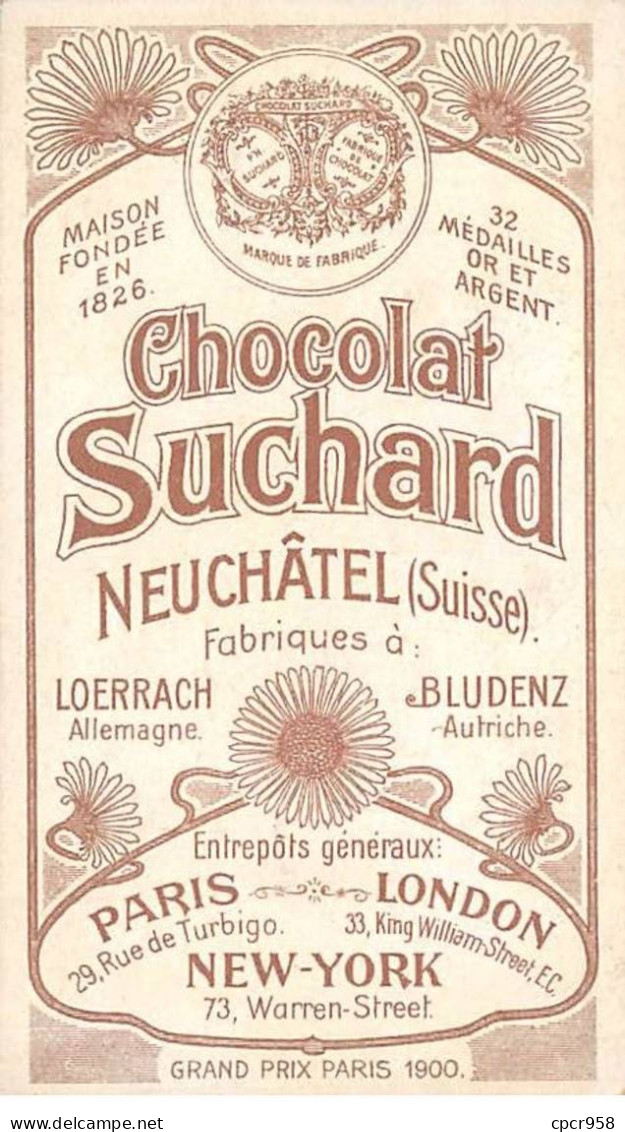 Chromos.AM13425.Suchard.10x6 Cm Environ.Chasse à L'ours Polaire - Suchard