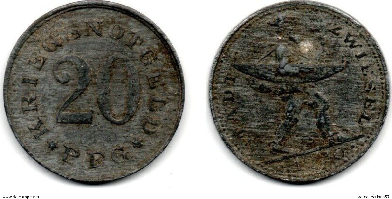 MA 33624 / Swiezel 50 Pfennig 1920 TB+ - Monedas/ De Necesidad