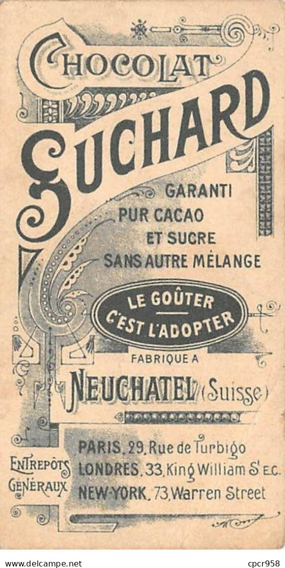 Chromos.AM13419.Suchard.10x6 Cm Environ.Bretagne.Rennes.Brest - Suchard