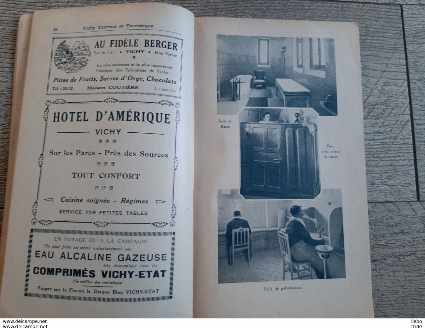 Brochure Vichy Les Célestins 1932 La Saison Les Thermes Casino Renseignements Distractions - Reiseprospekte
