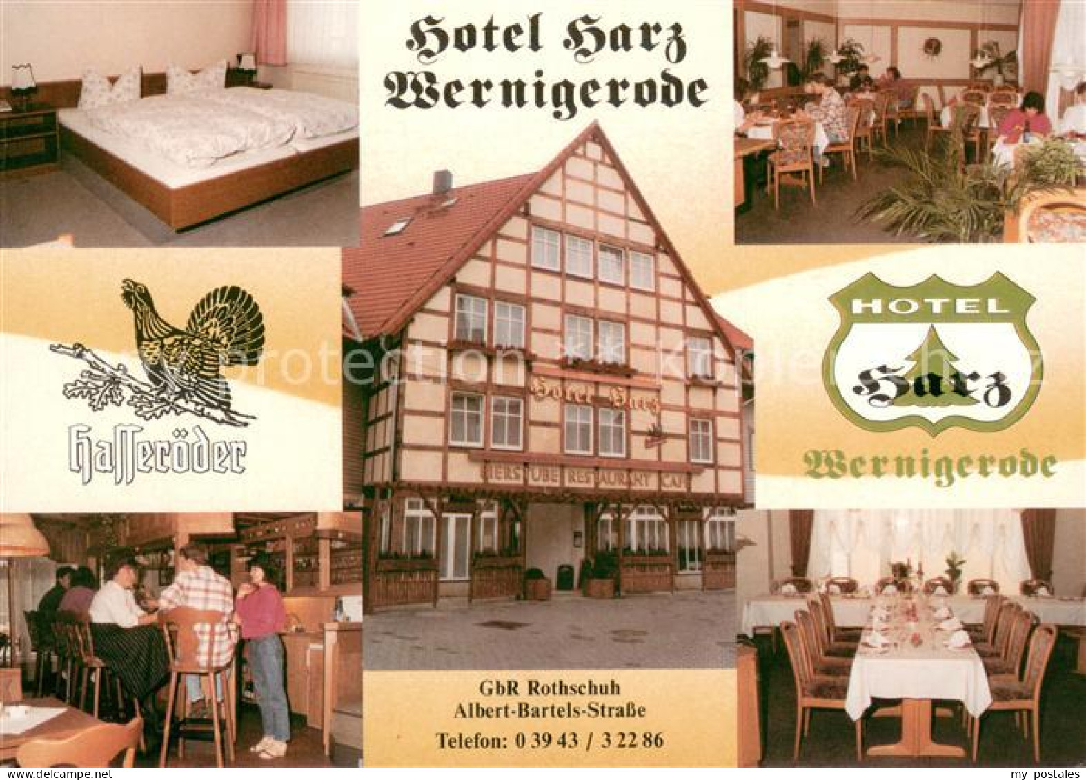 73651660 Wernigerode Harz Hotel Harz Restaurant Fremdenzimmer  Wernigerode Harz - Wernigerode