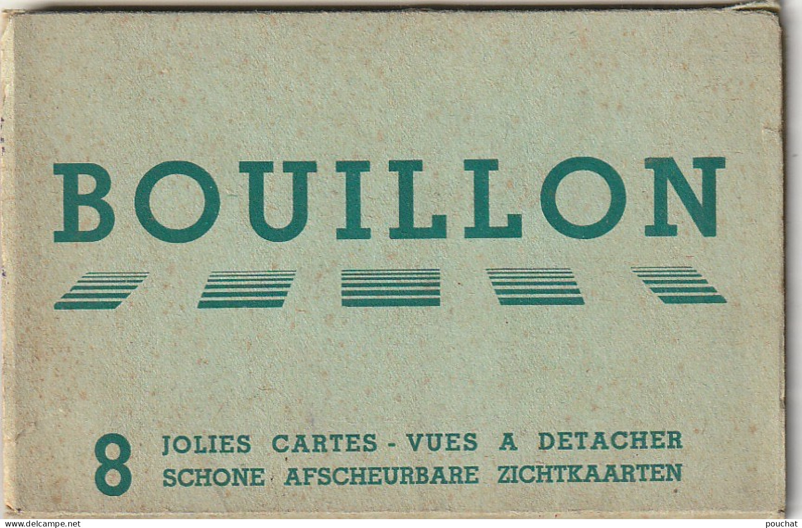 ZY 82- BOUILLON ( BELGIQUE ) - DEPLIANT 8 CARTES - 5 SCANS - Dépliants Touristiques