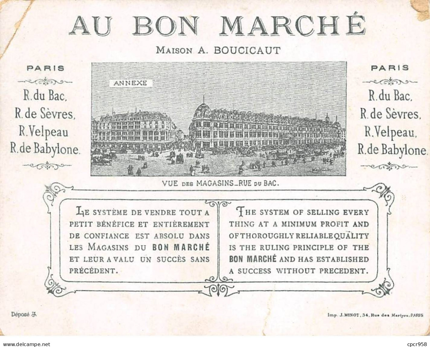 Chromos.AM16708.11x14 Cm Environ.Au Bon Marché.Le Costume En 1500.La Chasse - Au Bon Marché