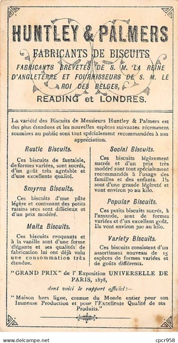 Chromos.AM16654.7x13 Cm Environ.Huntley Et Palmers.Biscuits.Hindous - Altri & Non Classificati