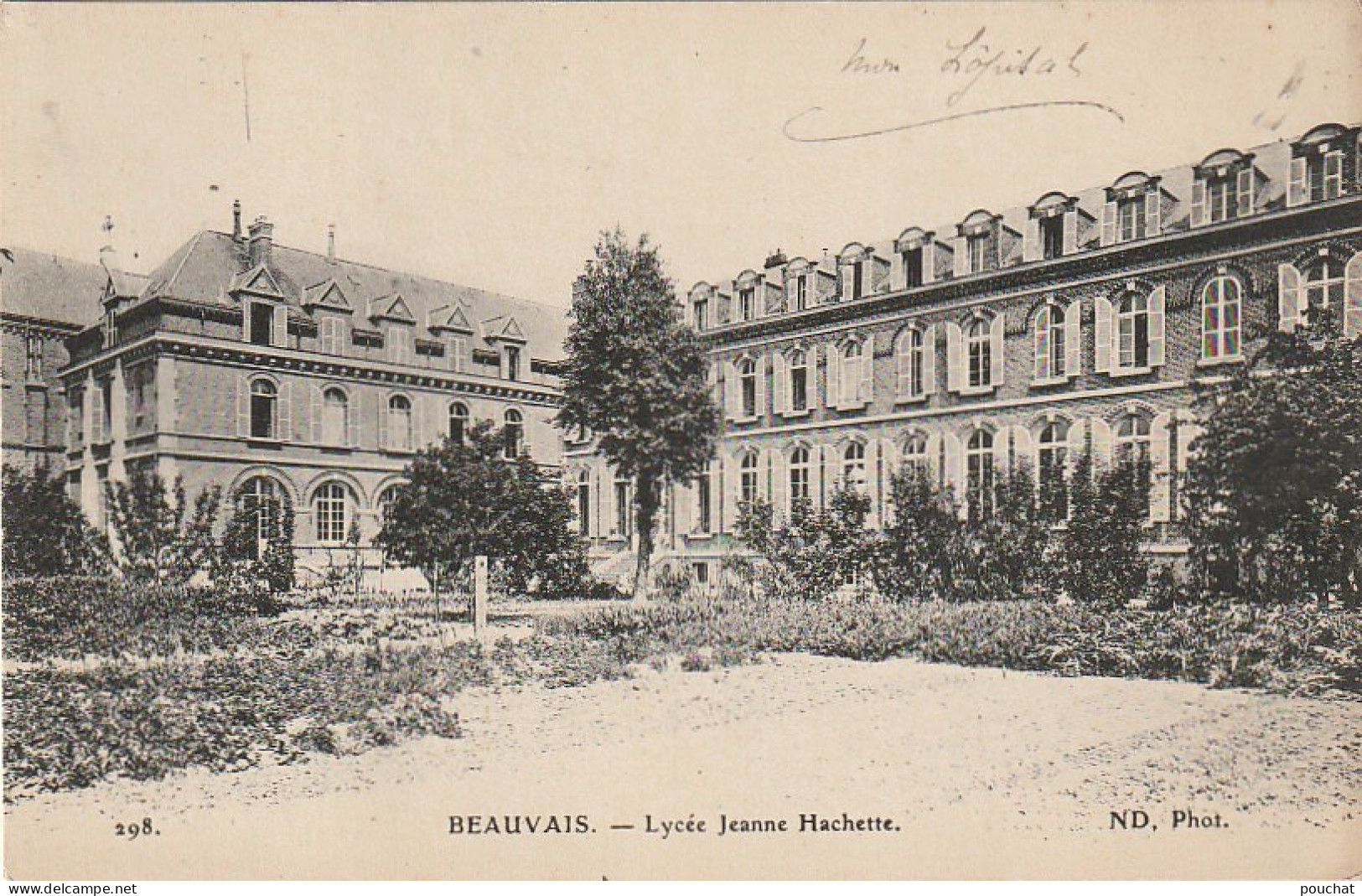 ZY 83-(60) BEAUVAIS - LYCEE JEANNE HACHETTE - 2 SCANS - Beauvais