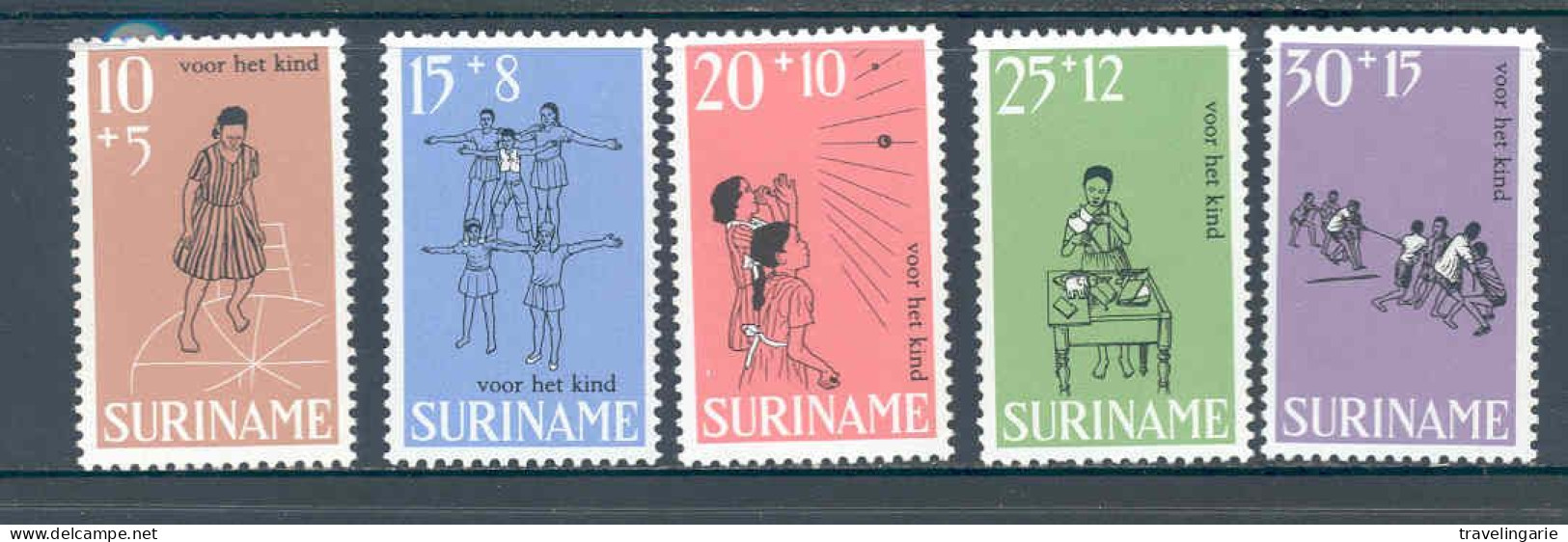 Suriname 1968 In Support Of Children / Children Games MNH/ ** - Sin Clasificación