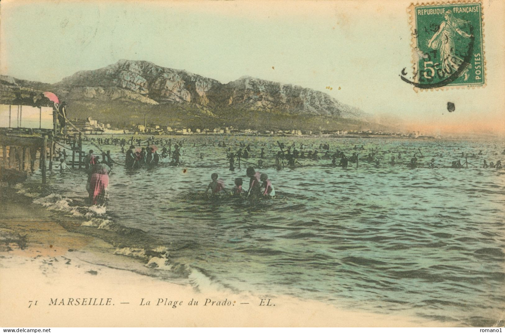 13)  MARSEILLE  - La Plage Du Prado - Castellane, Prado, Menpenti, Rouet