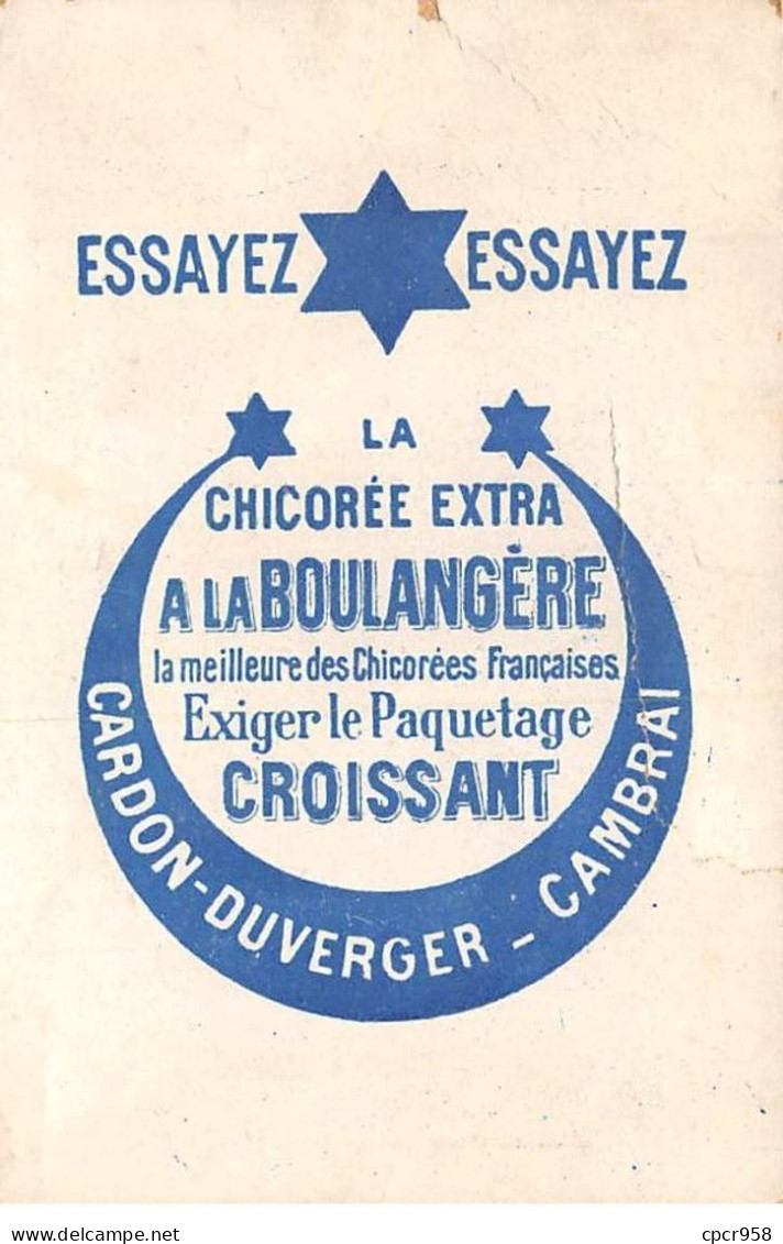 Chromos -COR11088- Chicorée à La Boulangère- Villars- Bataille De Denain- Soldats- En L'état- Déchirée  - 8x12cm Env. - Tea & Coffee Manufacturers