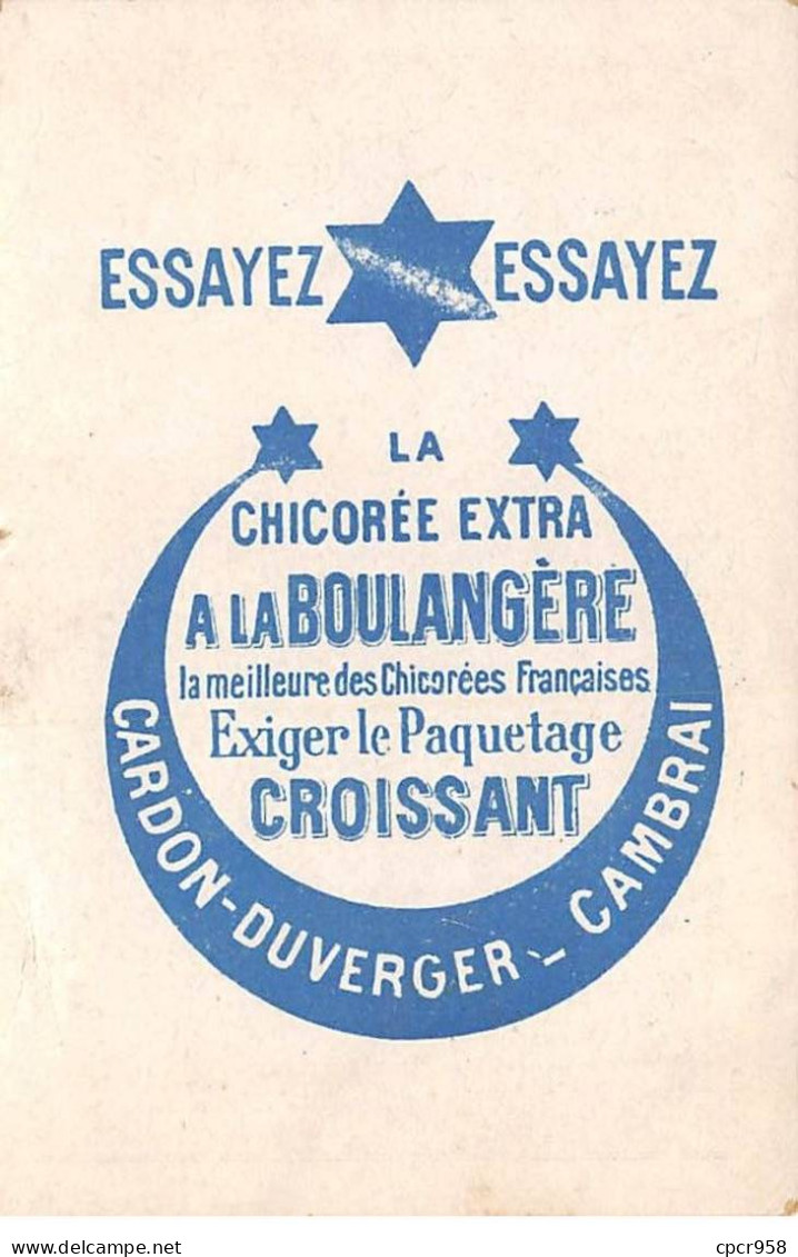 Chromos -COR11082- Chicorée à La Boulangère- M. De Saxe- Bataille De Fontenoy  - 8x12cm Env. - Thé & Café