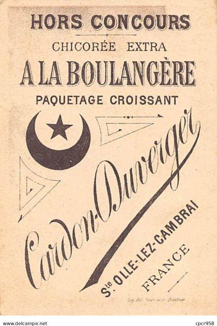 Chromos -COR10939- Chicorée Extra à La Boulangère- Armée Française- Mousquetaire -  7x10cm Env. - Tè & Caffè