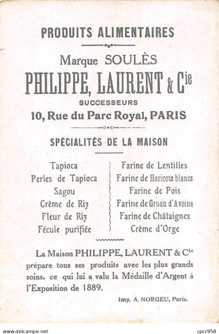 Chromos -COR10829 - Tapioca Soulès - Déchargement Du Poisson- Femmes- Bateau  - 7x10cm Env. - Autres & Non Classés