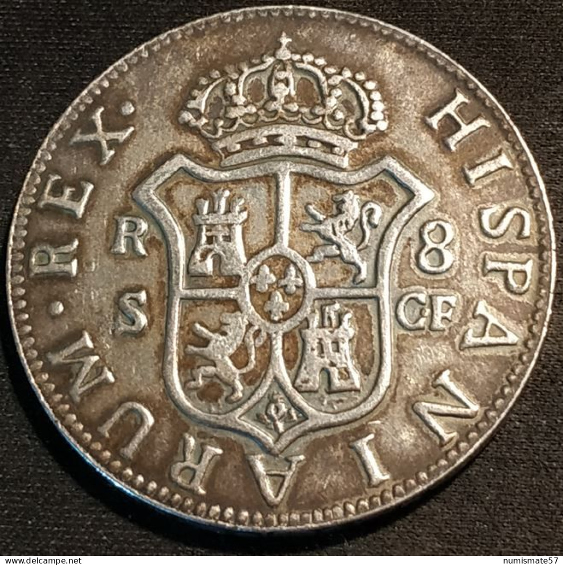 REPRO - ESPAGNE - SPAIN - 8 REALES 1772 - CAROLUS III - ( Copy KM 414 ) - Other & Unclassified