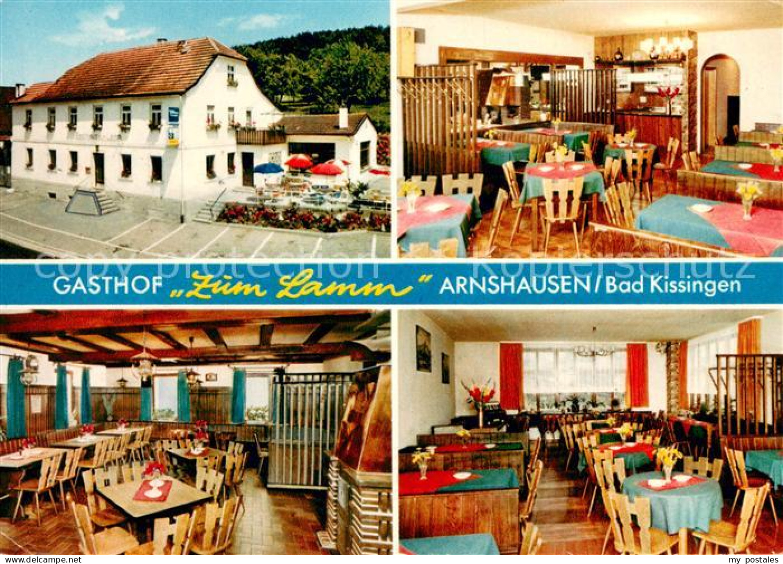 73651602 Arnshausen Gasthof Zum Lamm Restaurant Arnshausen - Bad Kissingen