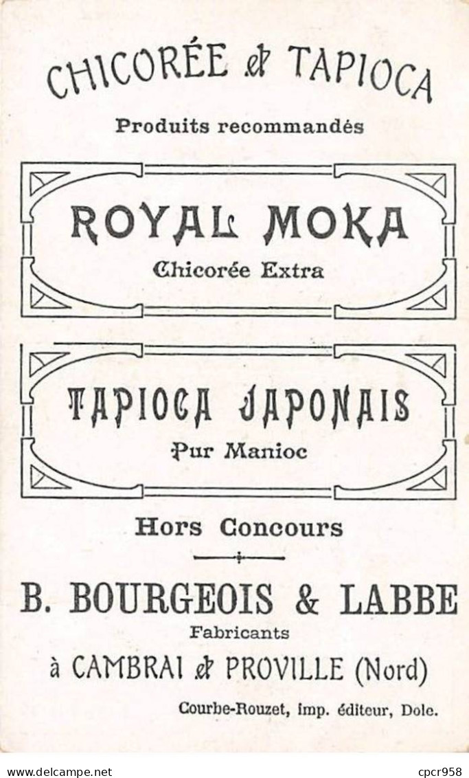 Chromos -COR11320 - Royal Moka - Hommes - Femme - Carte De Jeu -  11x7cm Env. - Thee & Koffie