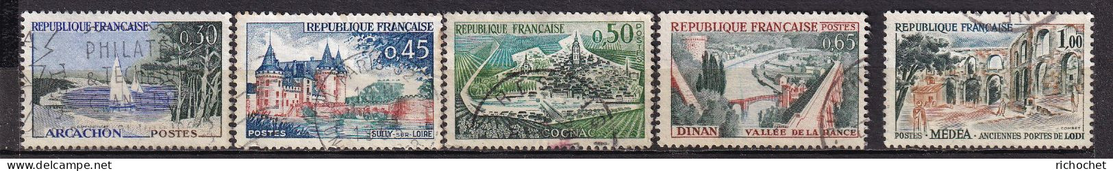 France  1312 à 1315 + 1318 ° - Used Stamps