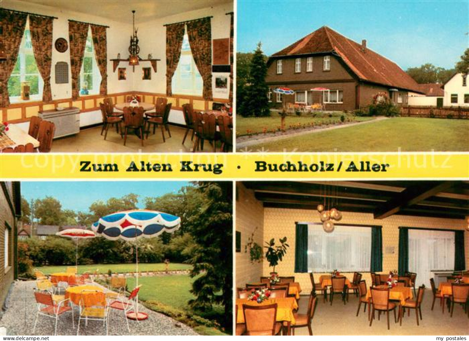 73651576 Buchholz Aller Zum Alten Krug Gastraeume Terrasse Buchholz Aller - Otros & Sin Clasificación