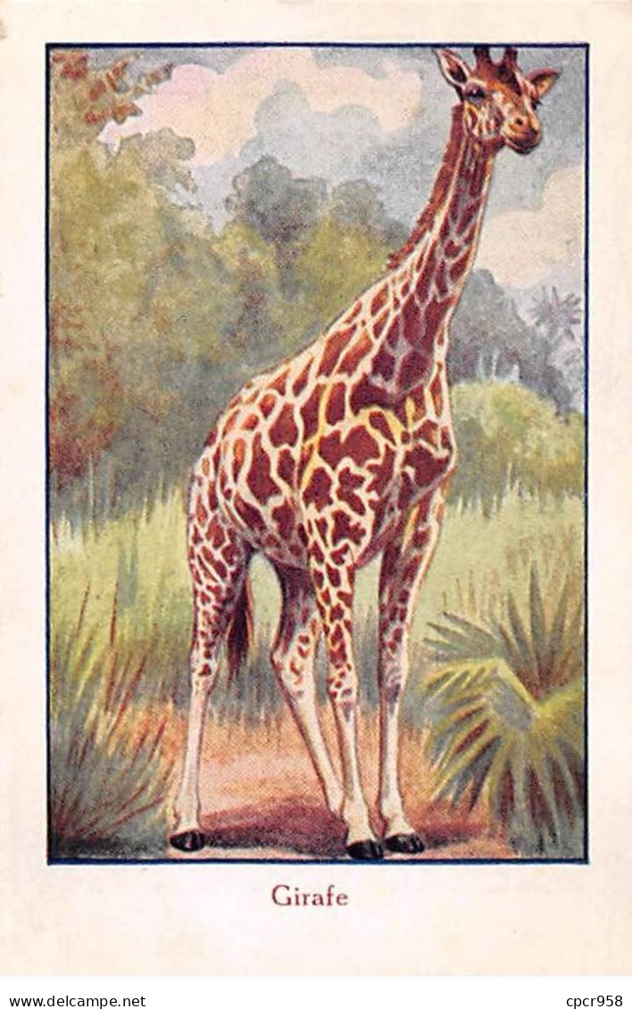 Chromos -COR11975 - Huile De Foie De Morue La Gaduase - Girafe -  6x10cm Env. - Sonstige & Ohne Zuordnung