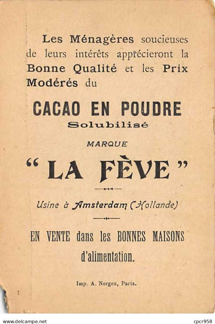 Chromos -COR11947 - Cacao La Fève - Cendrillon - Chevaux - Hommes  -  7x10cm Env. - Autres & Non Classés