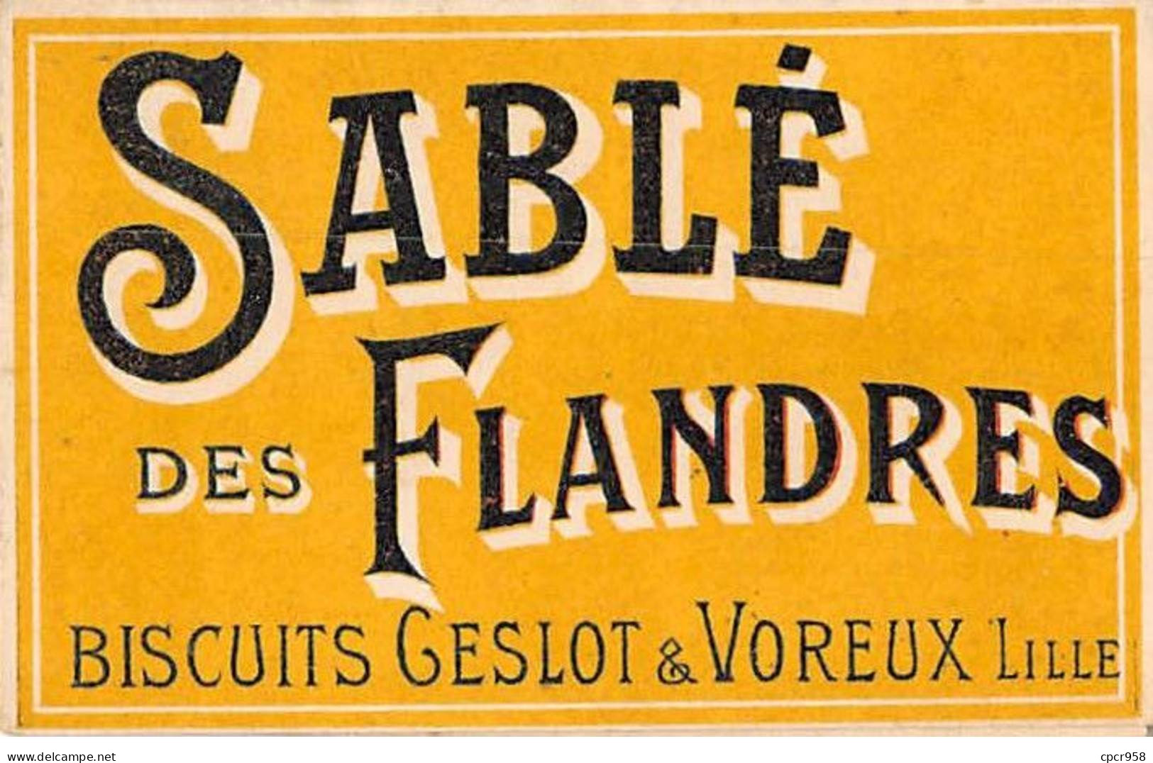 Chromos -COR11710 - Sablé Des Flandres - Femme - Chiens - Table -  5x9cm Env. - Other & Unclassified