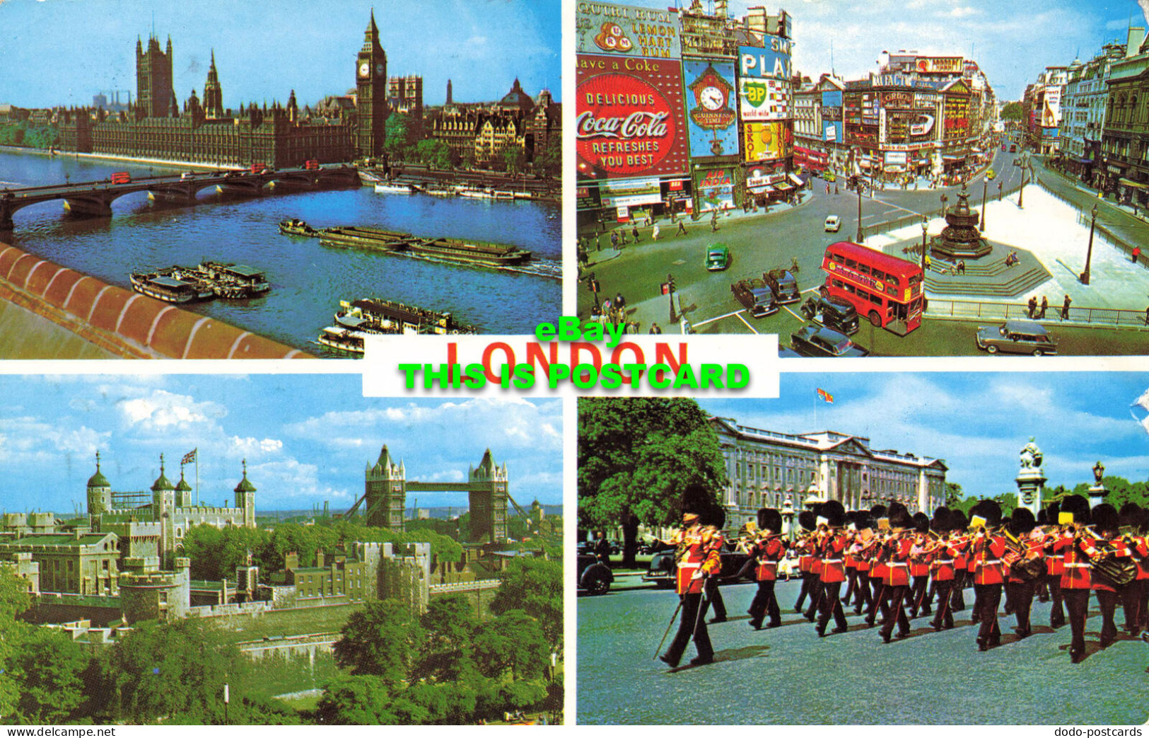 R578002 London. Piccadilly Circus. Houses Of Parliament. Westminster Bridge. Pho - Otros & Sin Clasificación