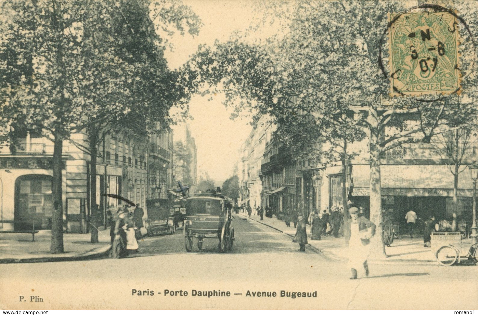 Paris 16 )  Porte Dauphine Avenue Bugeaud - Paris (16)