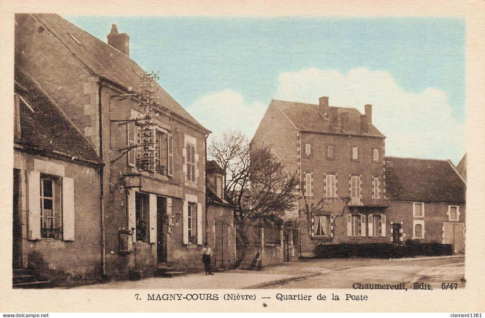 Magny Cours Quartier De La Poste Editon Chaumereuil - Other & Unclassified