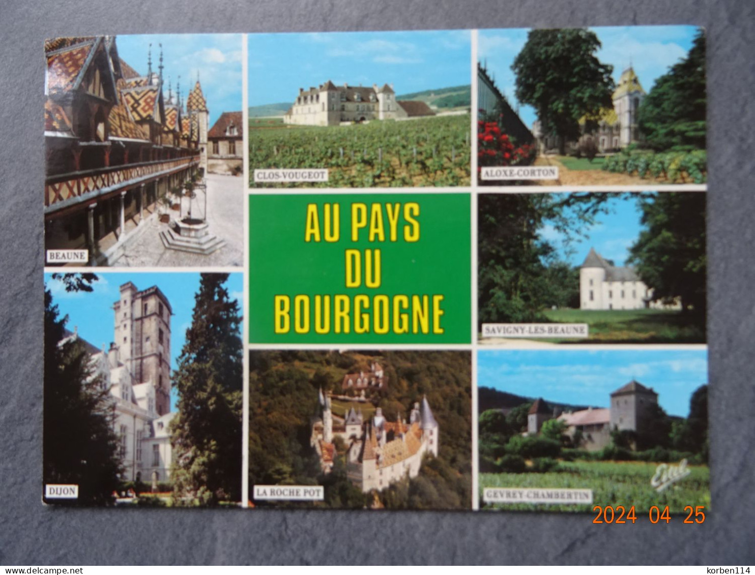 AU PAYS DU BOURGOGNE - Bourgogne