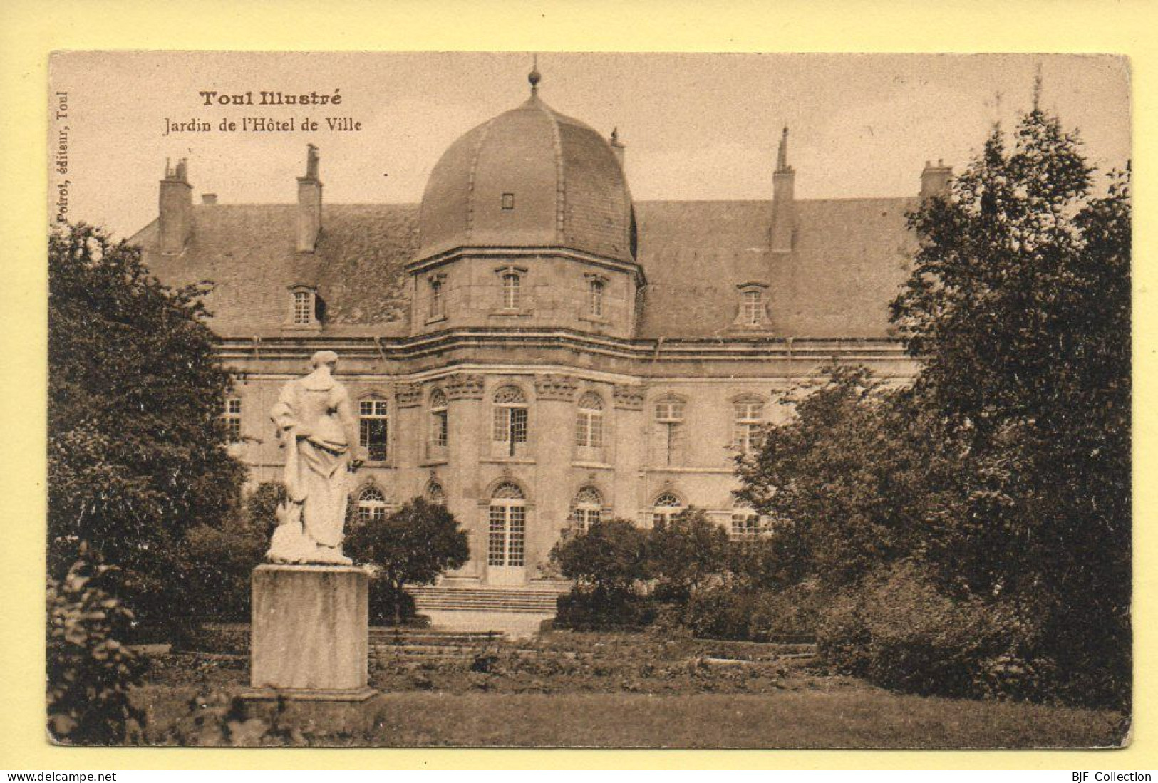 54. TOUL – Jardin De L'Hôtel De Ville (voir Scan Recto/verso) - Toul