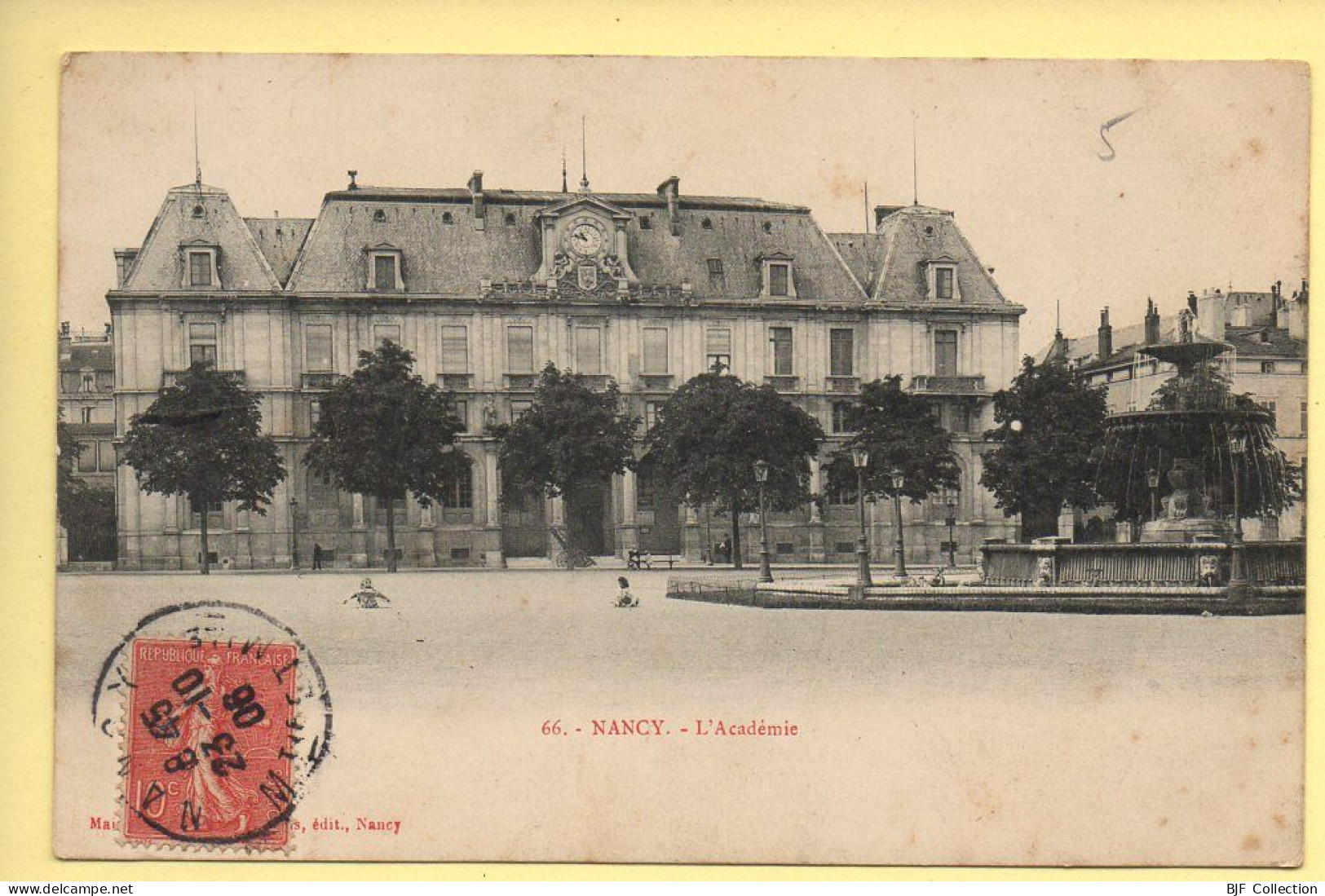 54. NANCY – L'Académie (voir Scan Recto/verso) - Nancy