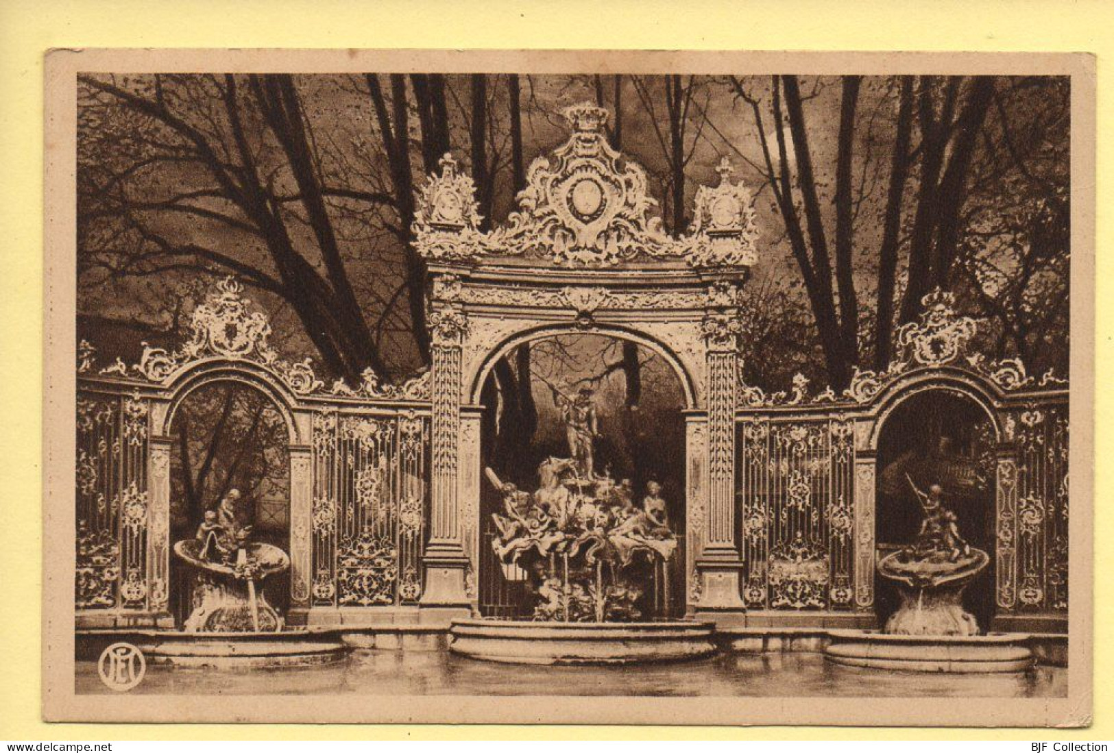 54. NANCY – Fontaine De Neptune (voir Scan Recto/verso) - Nancy