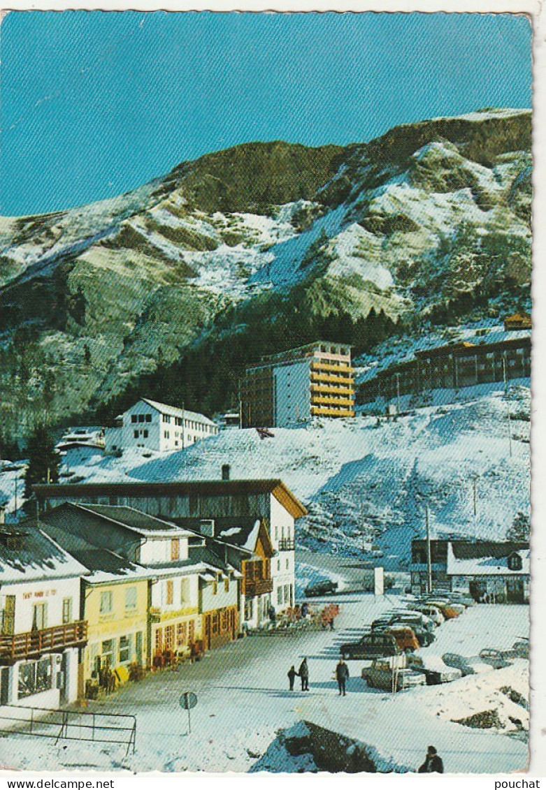 ZY 91-(64) GOURETTE - VUE SUR LA STATION - SOUS LA NEIGE - 2 SCANS - Otros & Sin Clasificación