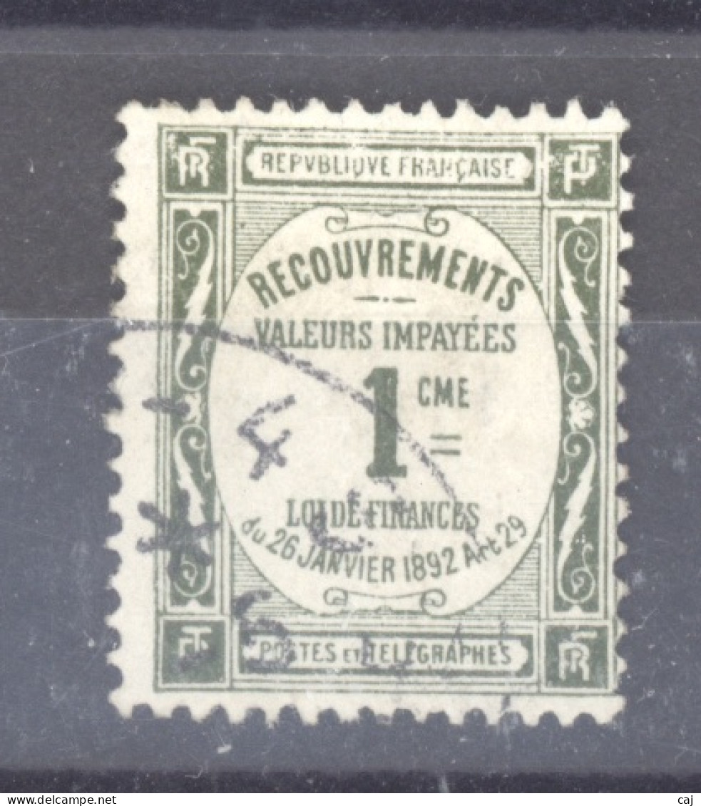 France  -  Taxes  :  Yv  43  (o) - 1859-1959 Used