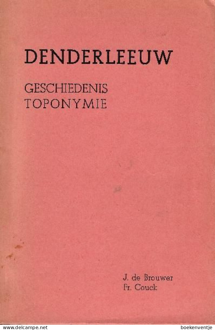 Denderleeuw - Geschiedenis - Toponymie - Otros & Sin Clasificación