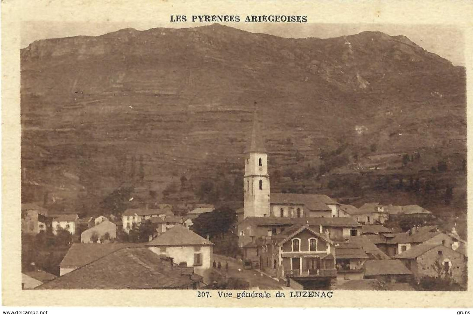 Vue Generale De Luzenac Les Pyrénées Ariégeoises - Otros & Sin Clasificación