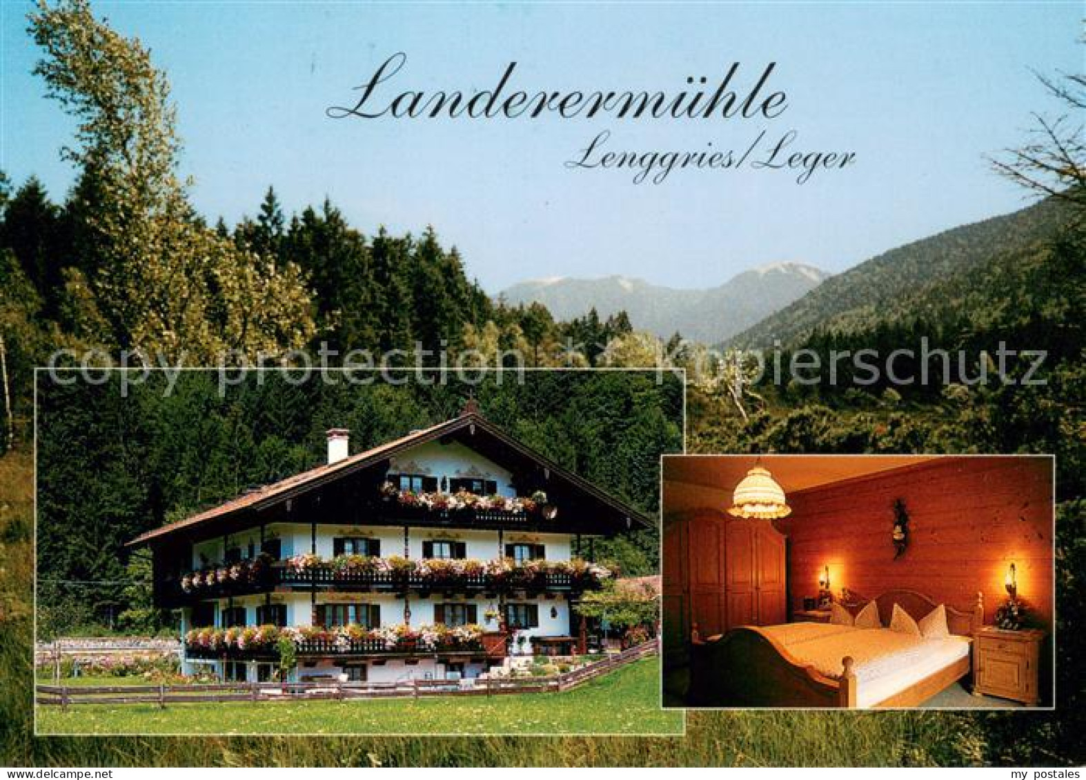 73651456 Lenggries Cafe Und Gaestehaus Landerermuehle Zimmer Lenggries - Lenggries
