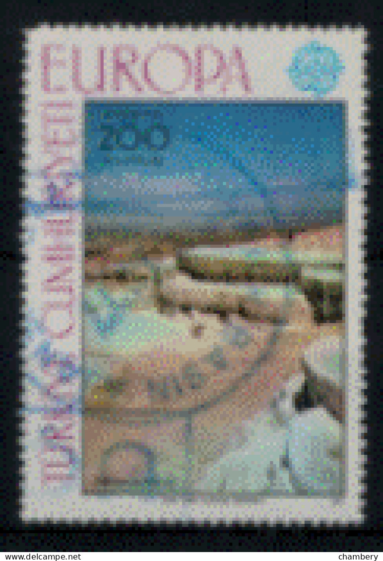 Turquie - "EUROPA : Vue De Pamukkale Hiérapolis" - T. Oblitéré N° 2184 De 1977 - Usados