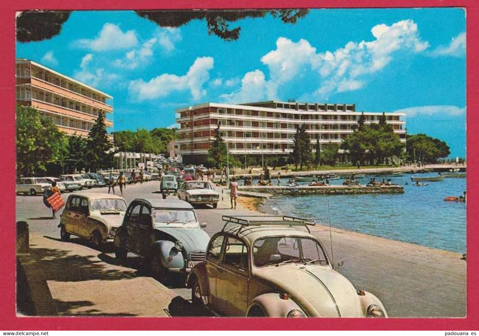 AE432  BIOGRAD AUTOMOBILES WW COCCINELLE  CITROEN 2CV ANNEE 1972   - - Yugoslavia