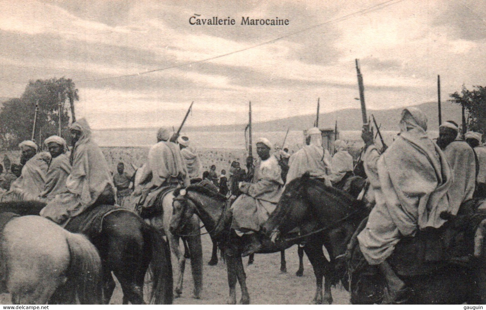 CPA - CHEVAL - Cavalerie Marocaine ... Edition Nahon & Lasry / Tanger - Chevaux
