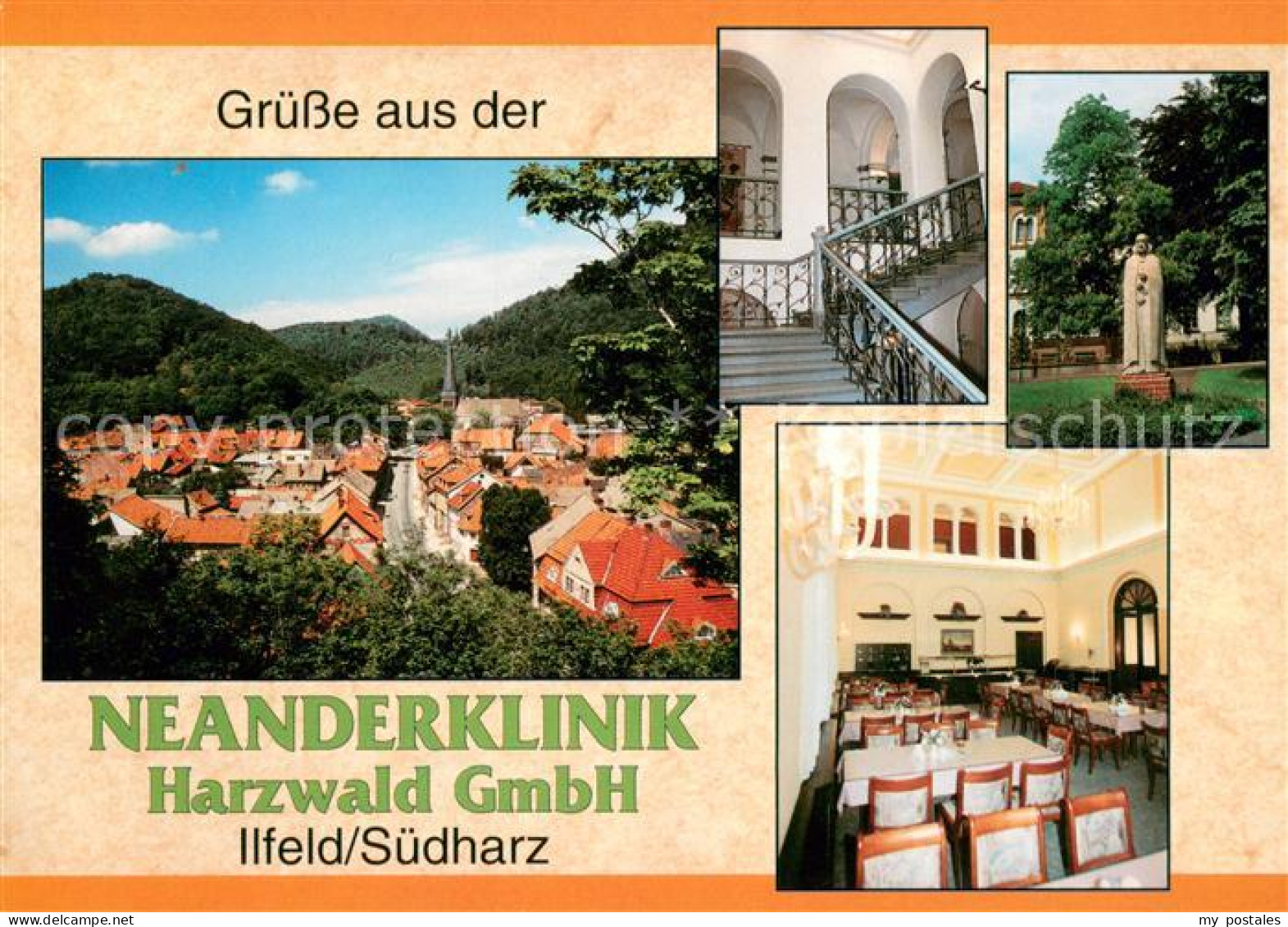 73651410 Ilfeld Suedharz Neanderklinik Harzwald Rehabilitationsklinik Speisesaal - Autres & Non Classés