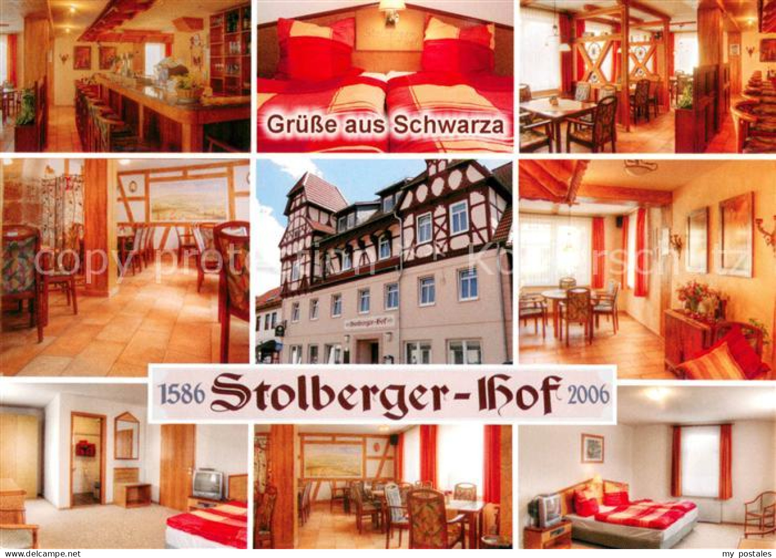 73651409 Schwarza Thueringer Wald Gasthaus Pension Stolberger Hof Restaurant Fre - Autres & Non Classés