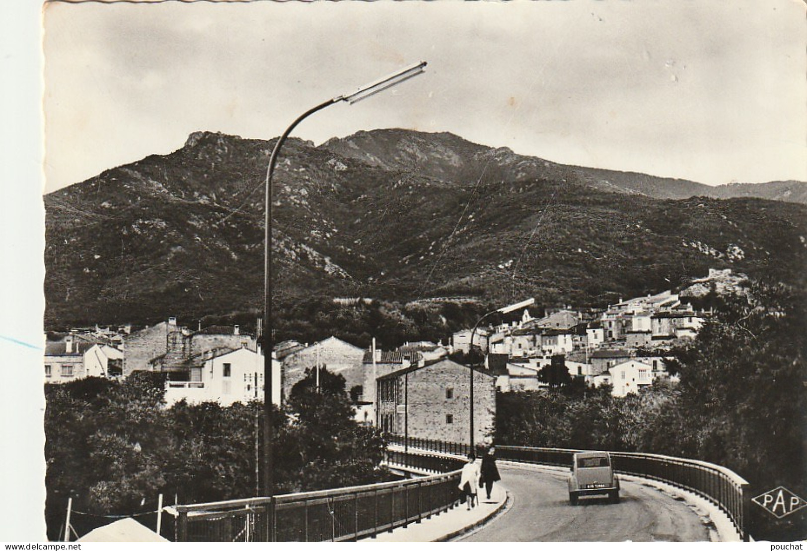 ZY 97-(66) LAROQUE DES ALBERES - LE PONT - AUTOMOBILE 2 CV - 2 SCANS - Otros & Sin Clasificación