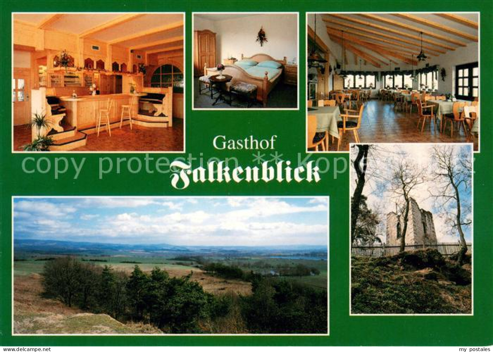 73651405 Witzelroda Gasthof Falkenblick Restaurant Fremdenzimmer Landschaftspano - Autres & Non Classés